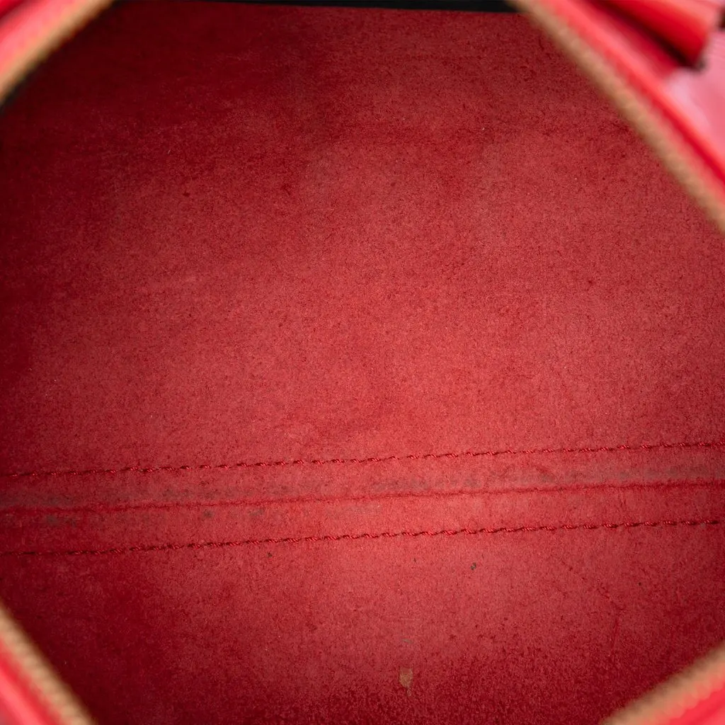 Louis Vuitton Epi Speedy 30 Red Leather Very good - Model View