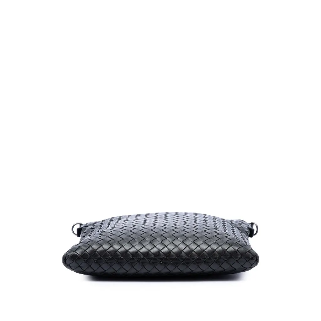 Bottega Veneta Nappa Intrecciato VN Crossbody Black Leather Very good - Inside View