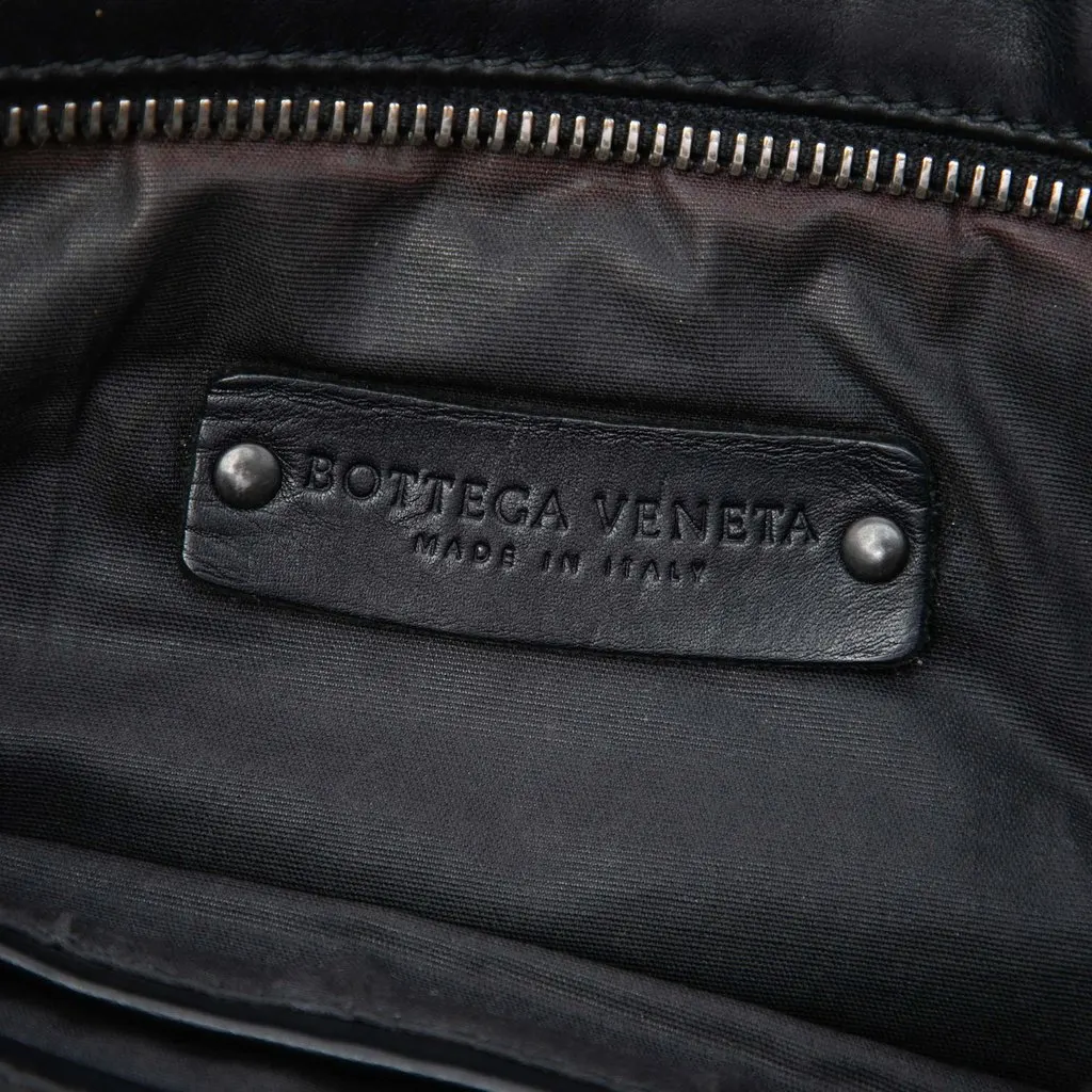 Bottega Veneta Nappa Intrecciato VN Crossbody Black Leather Very good - Box View