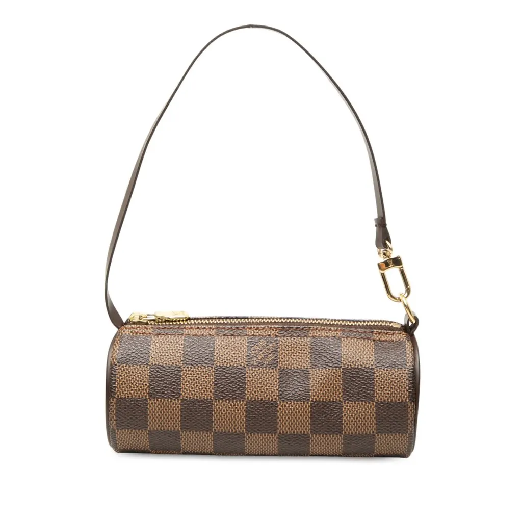 Louis Vuitton Damier Ebene Papillon Pochette Brown Very good - Front View