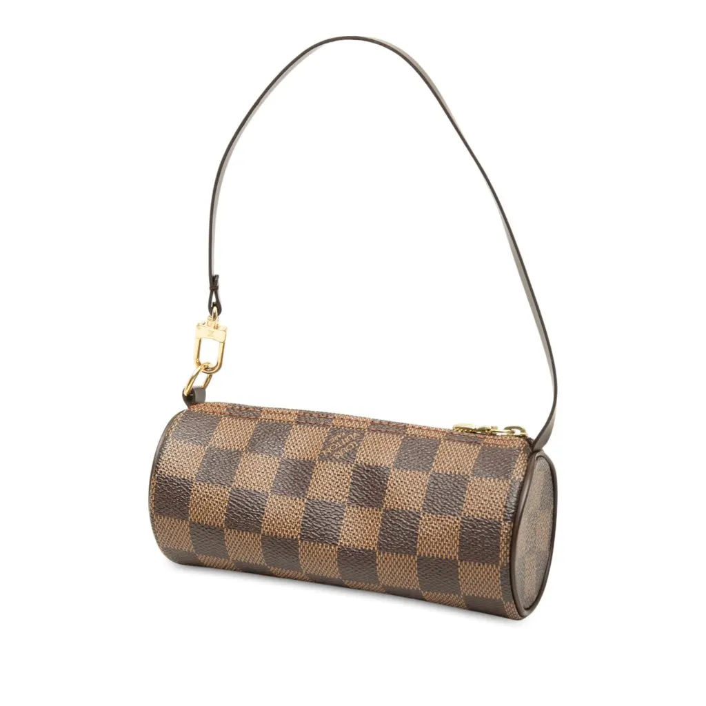 Louis Vuitton Damier Ebene Papillon Pochette Brown Very good - Back View