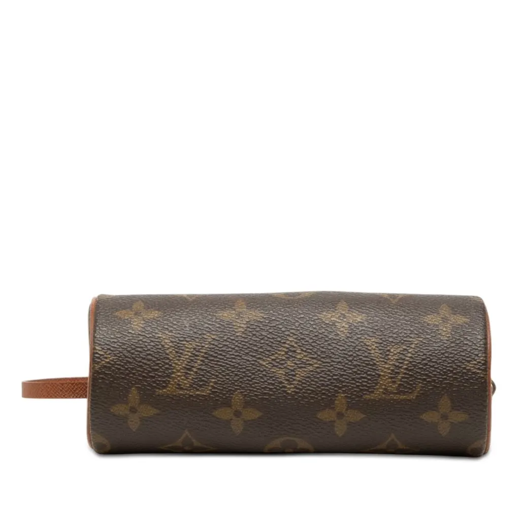 Louis Vuitton Monogram Papillon Pochette Brown Canvas Very good - Inside View