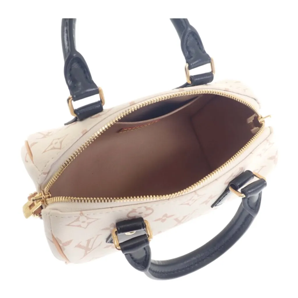 Louis Vuitton Monogram Dune Speedy Bandouliere 20 Brown Canvas Very good - Model View