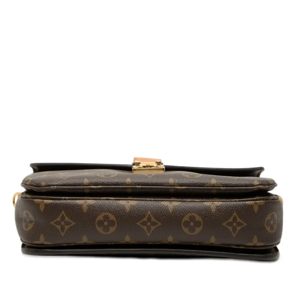 Louis Vuitton Monogram Pochette Metis Brown Very good - Inside View