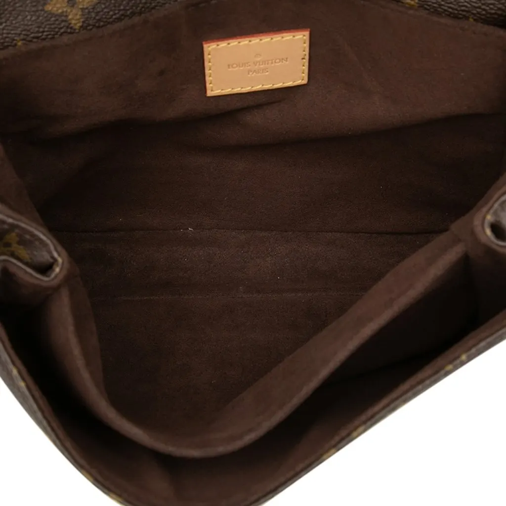 Louis Vuitton Monogram Pochette Metis Brown Very good - Model View