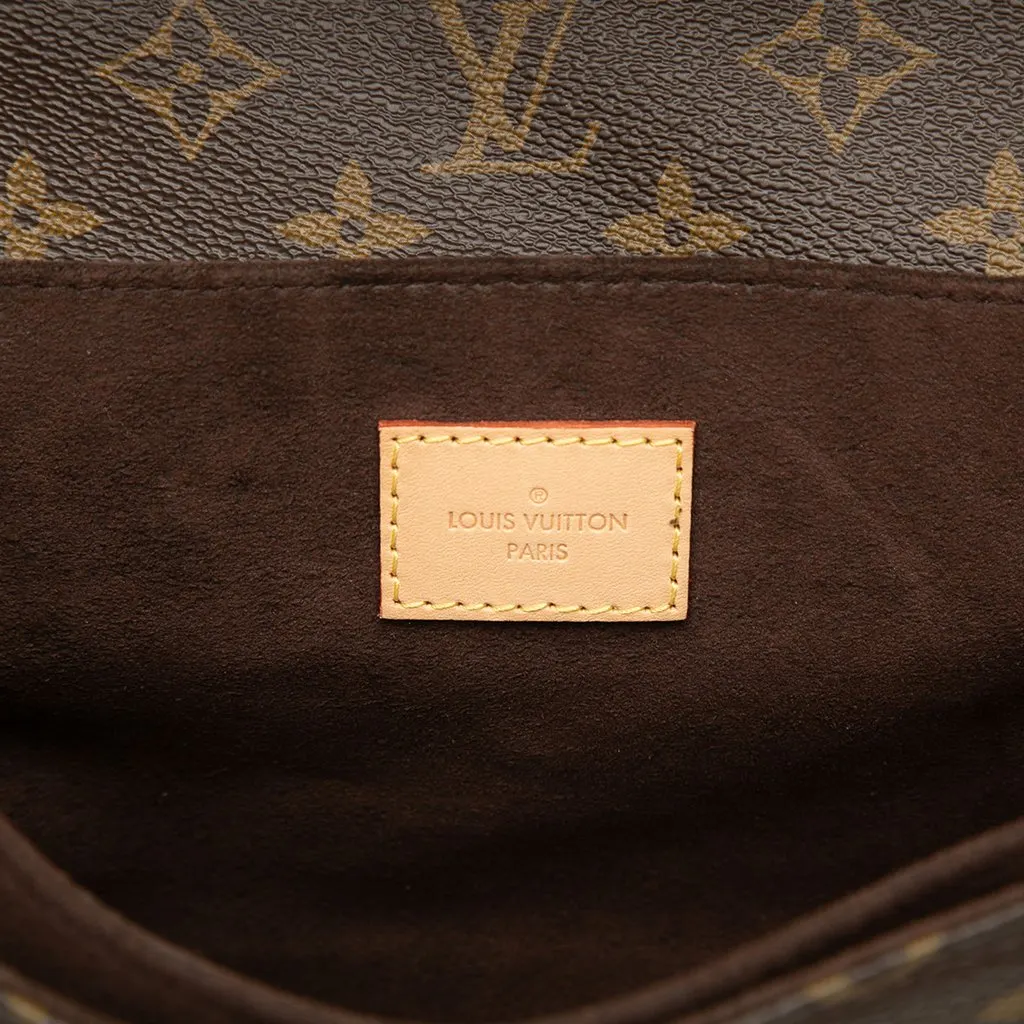 Louis Vuitton Monogram Pochette Metis Brown Very good - Box View