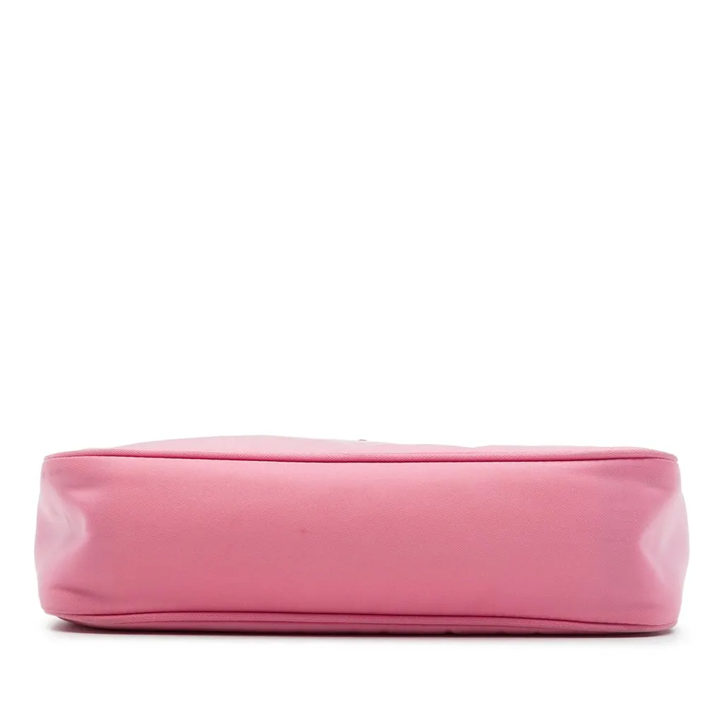 Prada Mini Tessuto Re Edition 2000 Shoulder Bag Pink Polyamide Very good - Inside View