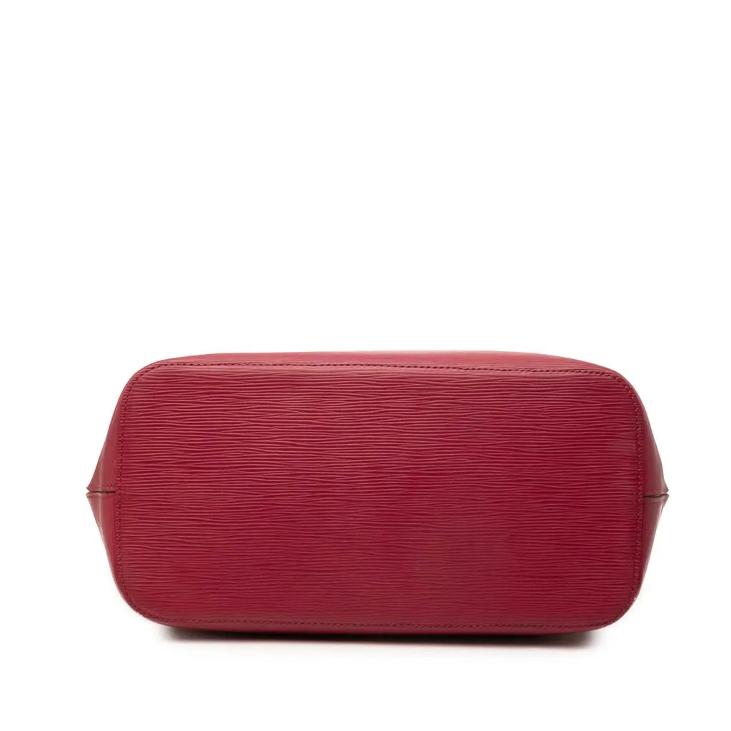 Louis Vuitton Epi Neverfull MM Red Leather Very good - Inside View