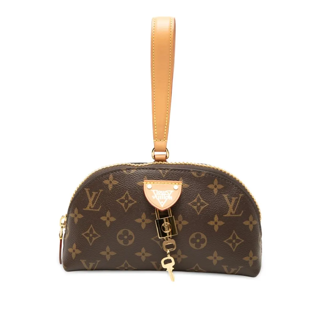 Louis Vuitton Monogram Moon Pochette Brown Very good - Front View