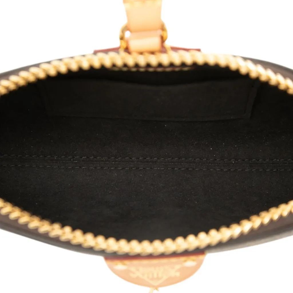 Louis Vuitton Monogram Moon Pochette Brown Very good - Model View