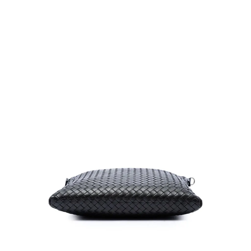 Bottega Veneta Nappa Intrecciato VN Crossbody Black Leather Very good - Inside View