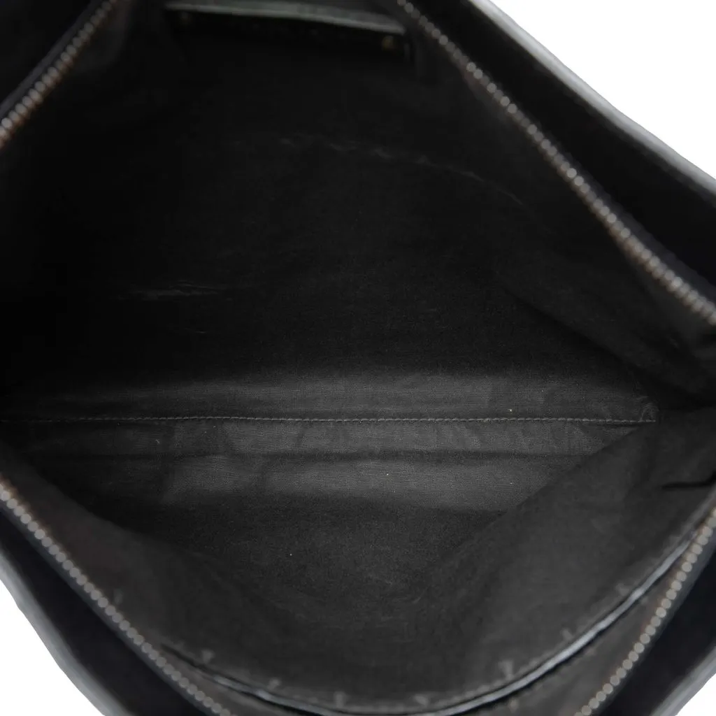 Bottega Veneta Nappa Intrecciato VN Crossbody Black Leather Very good - Model View