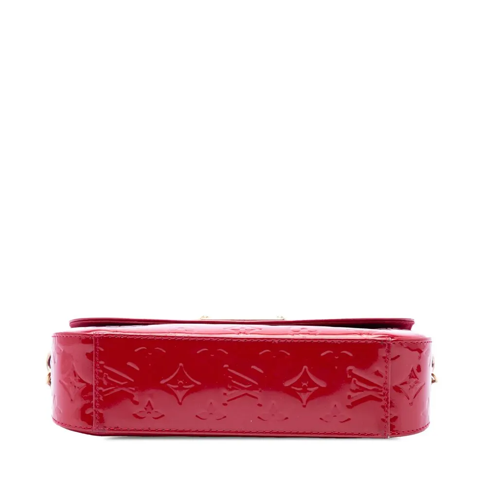 Louis Vuitton Monogram Vernis Rodeo Drive Red Leather Very good - Inside View