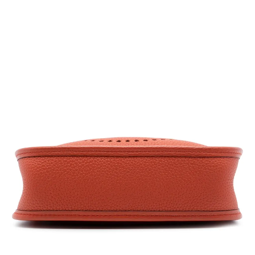 Hermès Clemence Evelyne TPM 16 Orange Leather Very good - Inside View