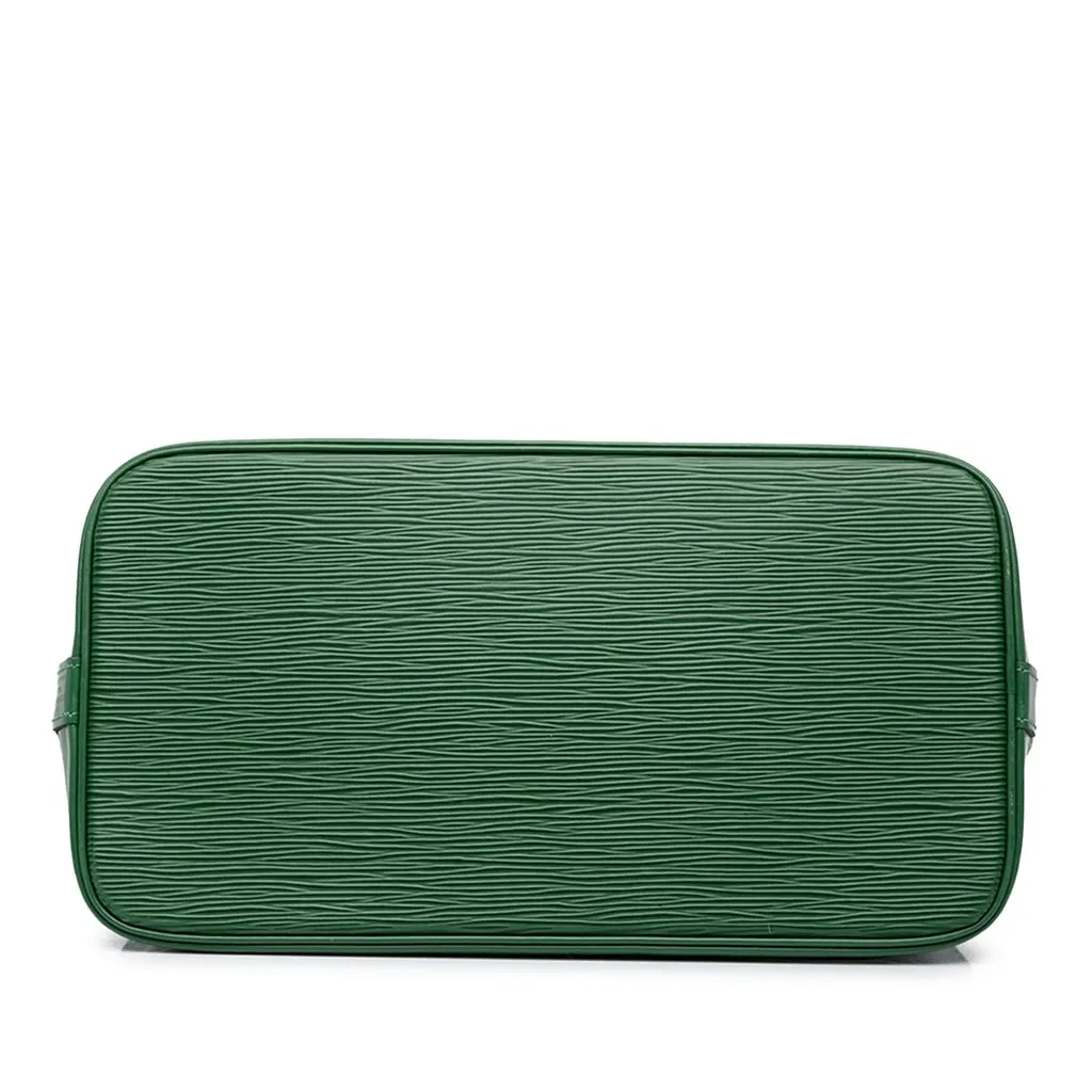 Louis Vuitton Epi Alma PM Green Leather Good - Inside View