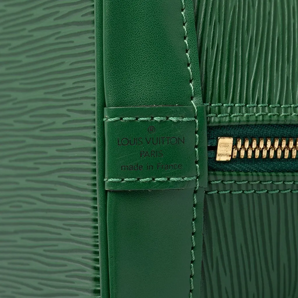 Louis Vuitton Epi Alma PM Green Leather Good - Box View