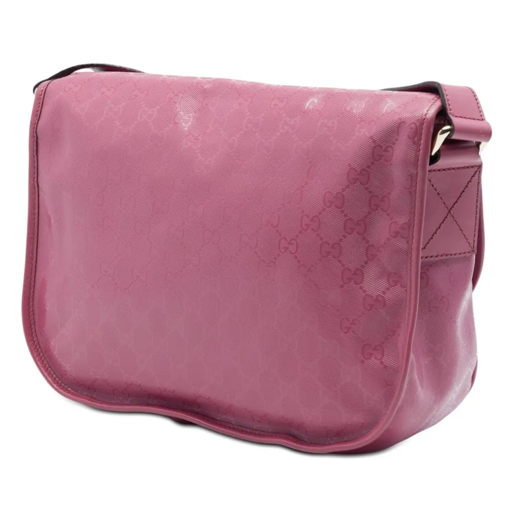 Gucci GG Imprime Crossbody Pink Very good - Back View