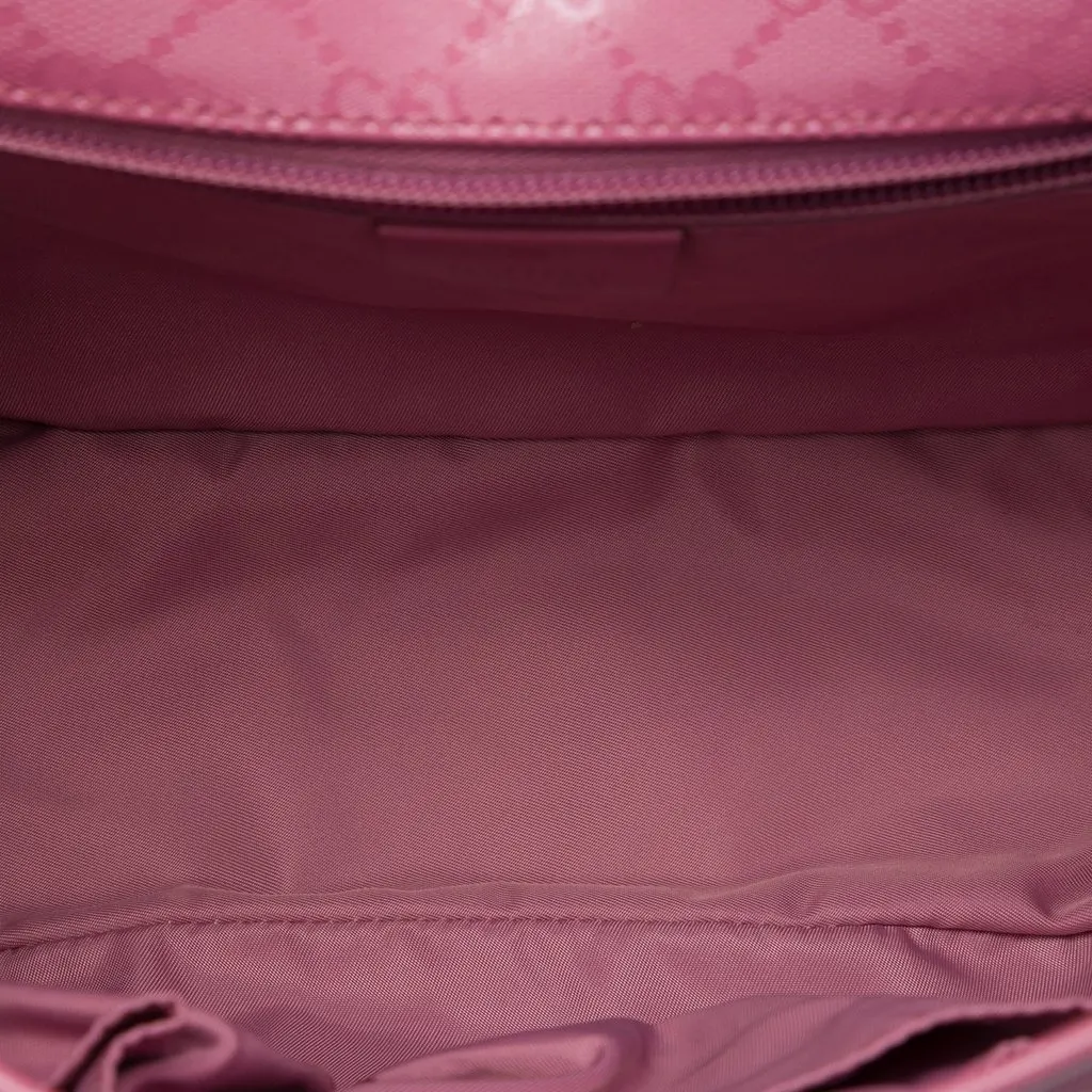 Gucci GG Imprime Crossbody Pink Very good - Model View