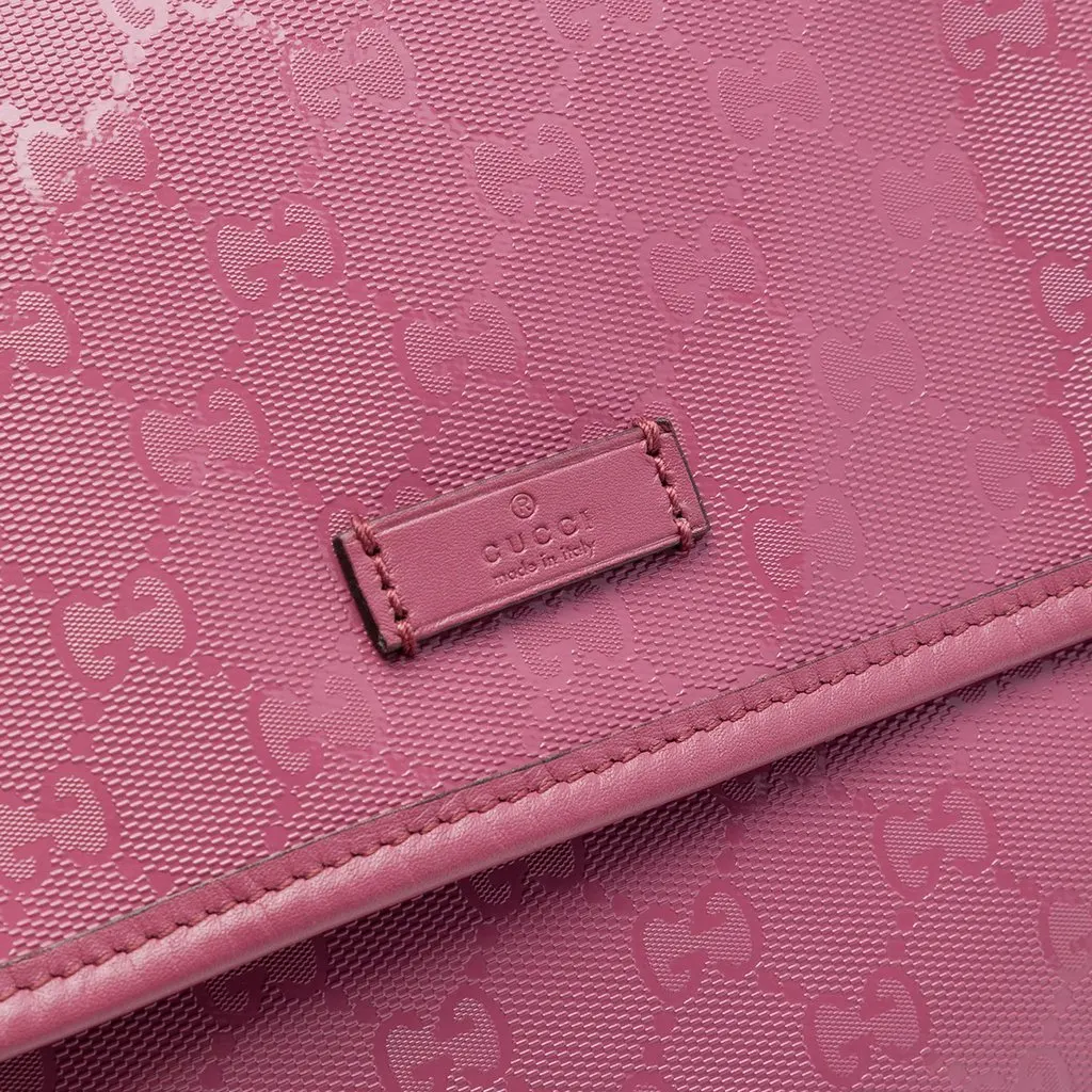 Gucci GG Imprime Crossbody Pink Very good - Box View