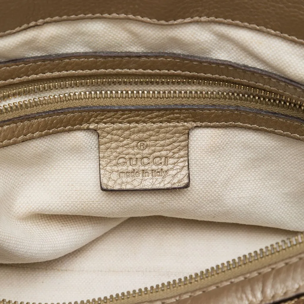 Gucci GG Canvas Bella Satchel Beige Canvas Very good - Box View