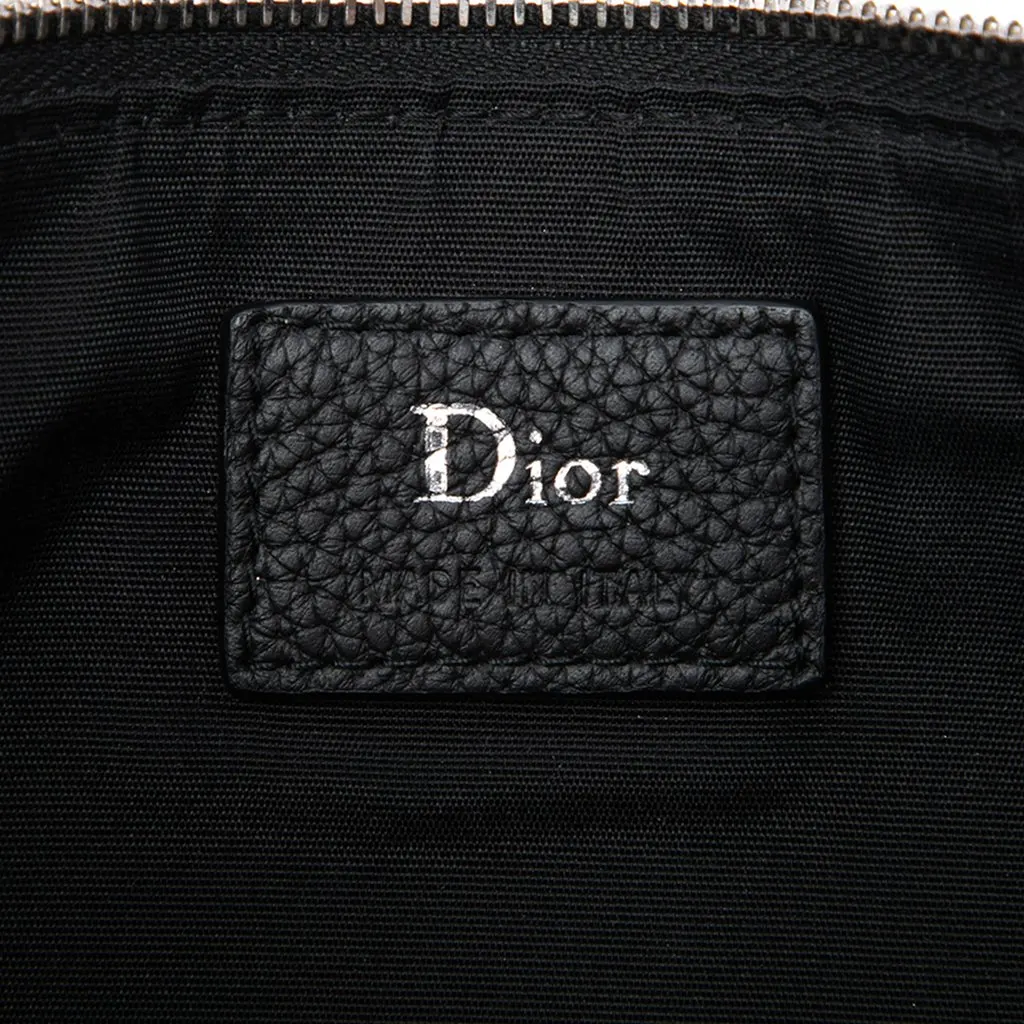Dior Grained Calfskin Atelier Clutch Black Leather Very good - Box View