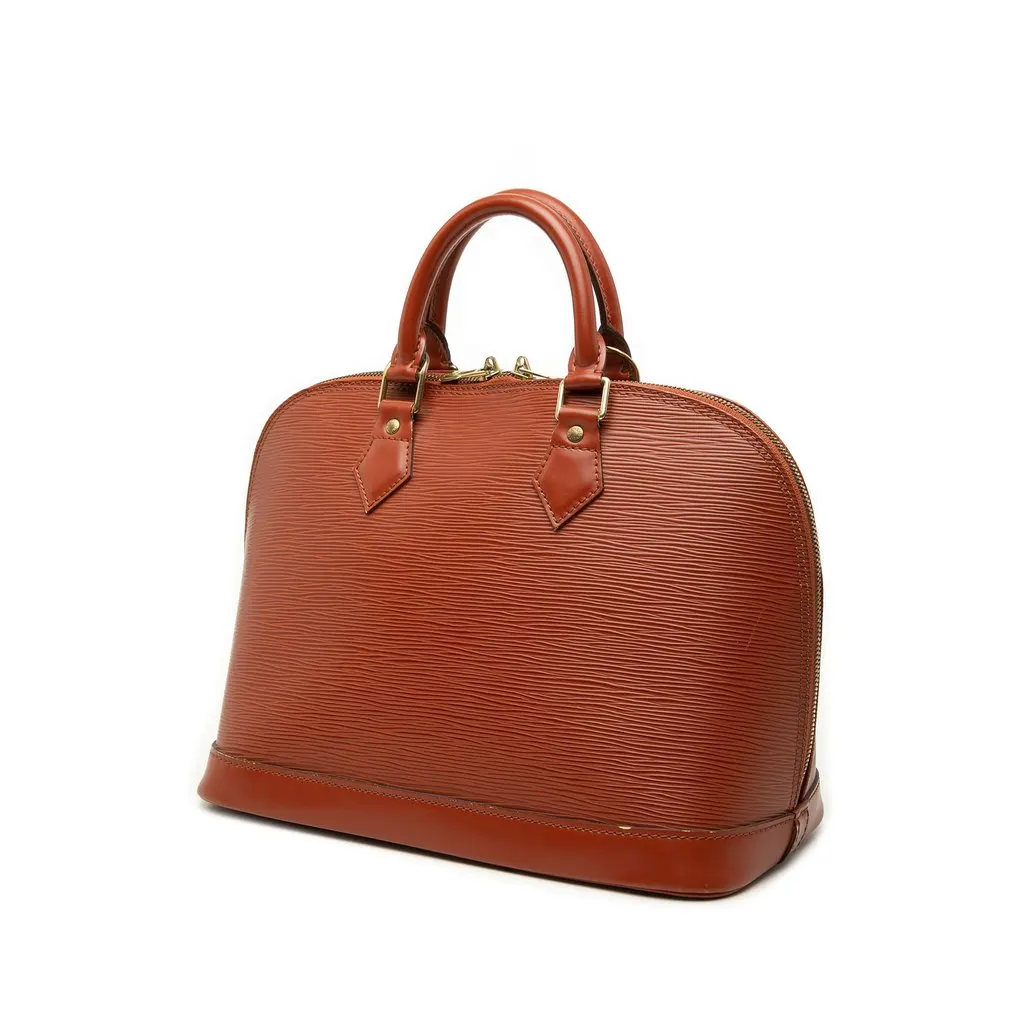 Louis Vuitton Epi Alma PM Brown Leather Very good - Back View