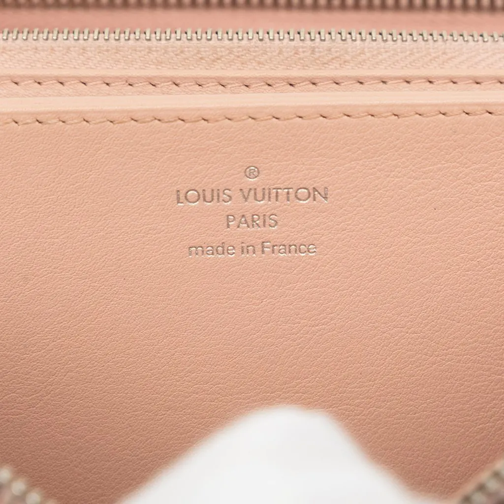 Louis Vuitton Monogram Mahina Zippy Long Wallet Pink Very good - Box View