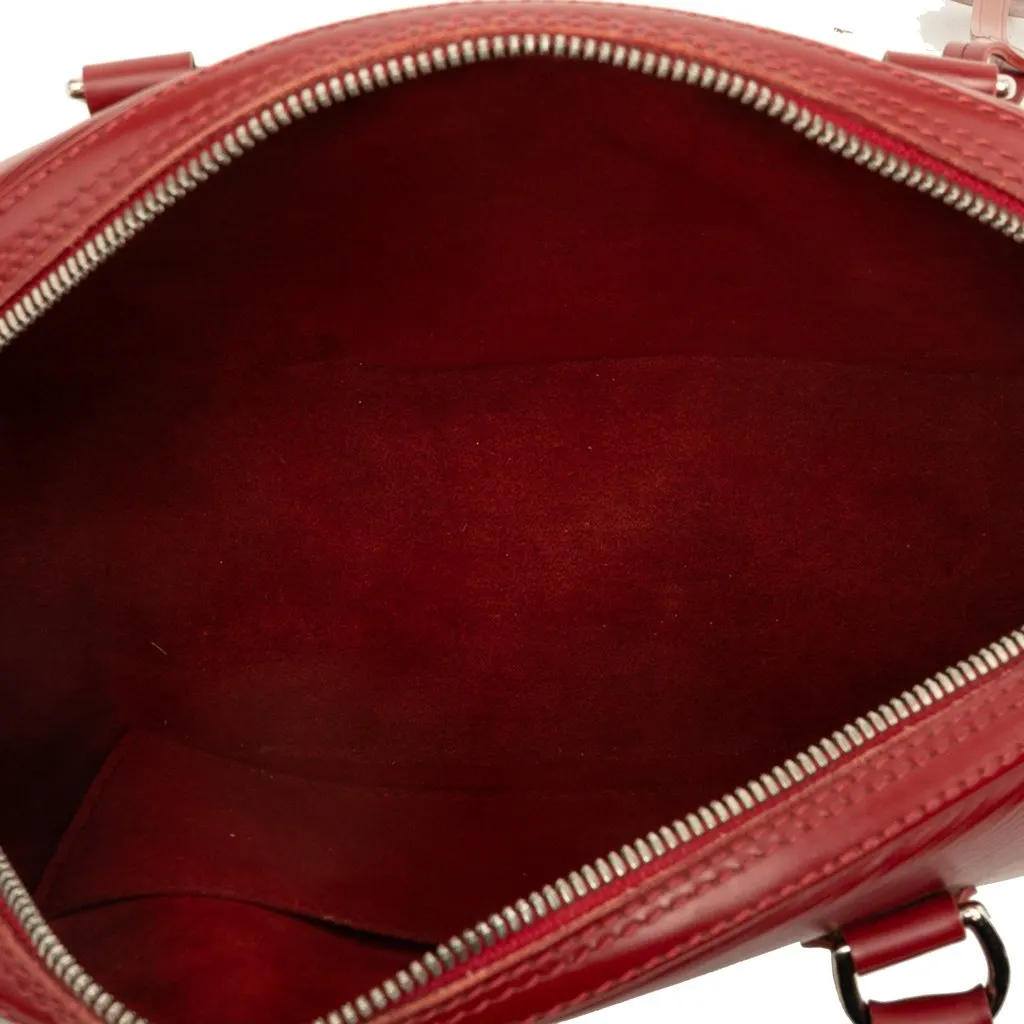 Louis Vuitton Epi Jasmine Red Leather Good - Model View