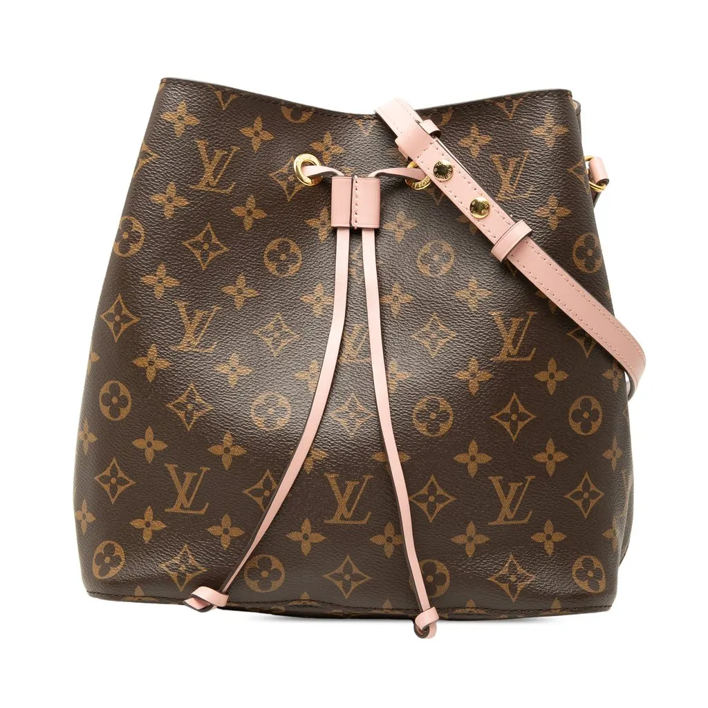Louis Vuitton Monogram Neonoe MM Brown Very good - Front View