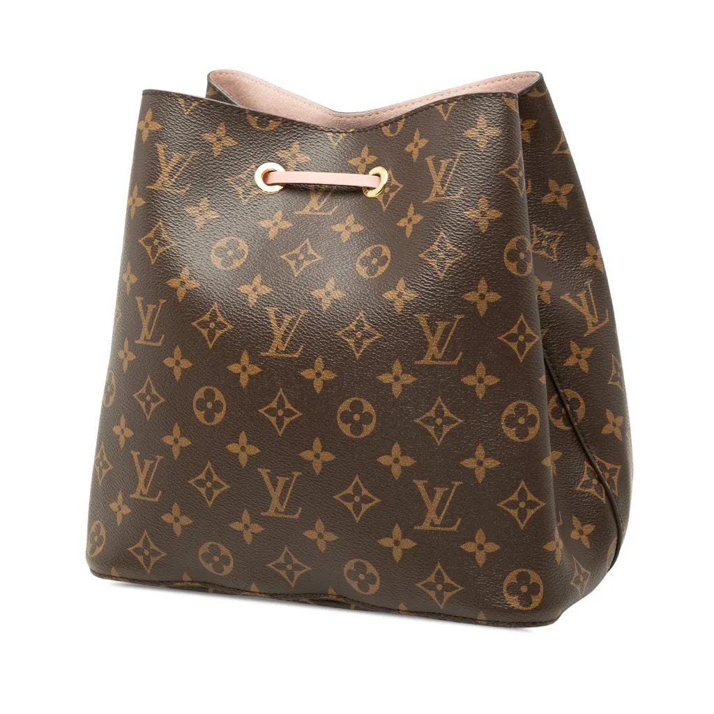 Louis Vuitton Monogram Neonoe MM Brown Very good - Back View