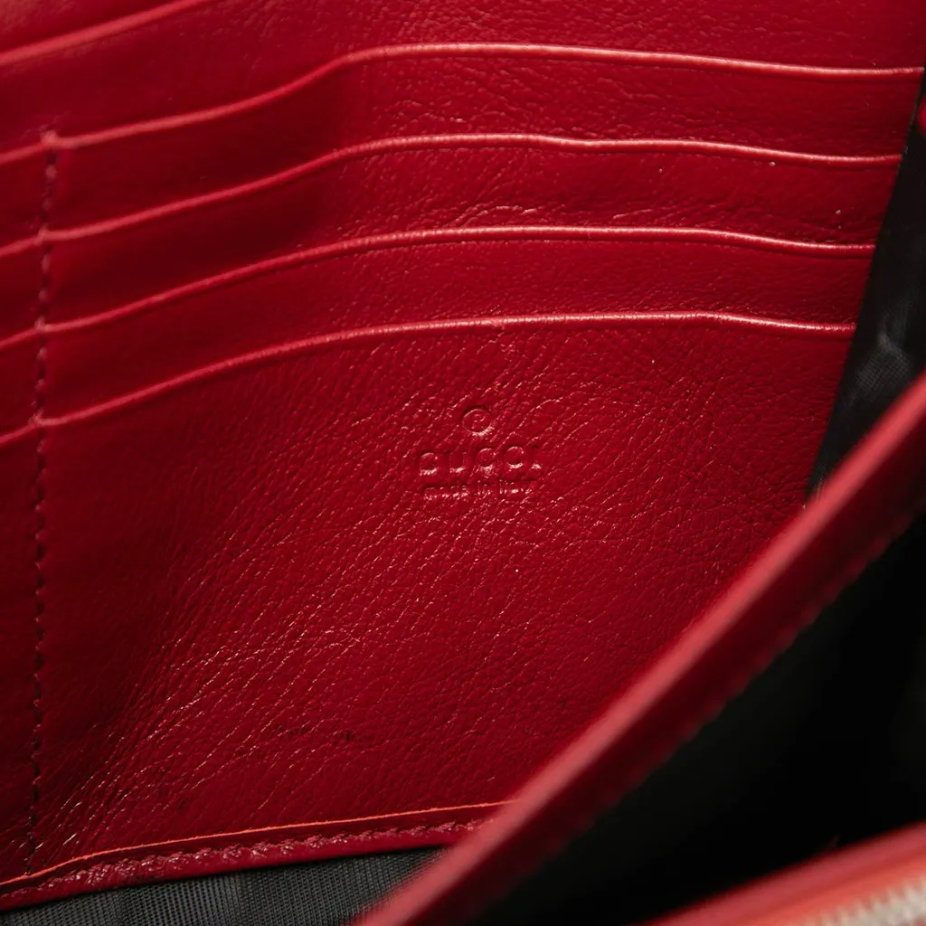 Gucci GG Tweed Dionysus Wallet on Chain White Tweed Very good - Box View