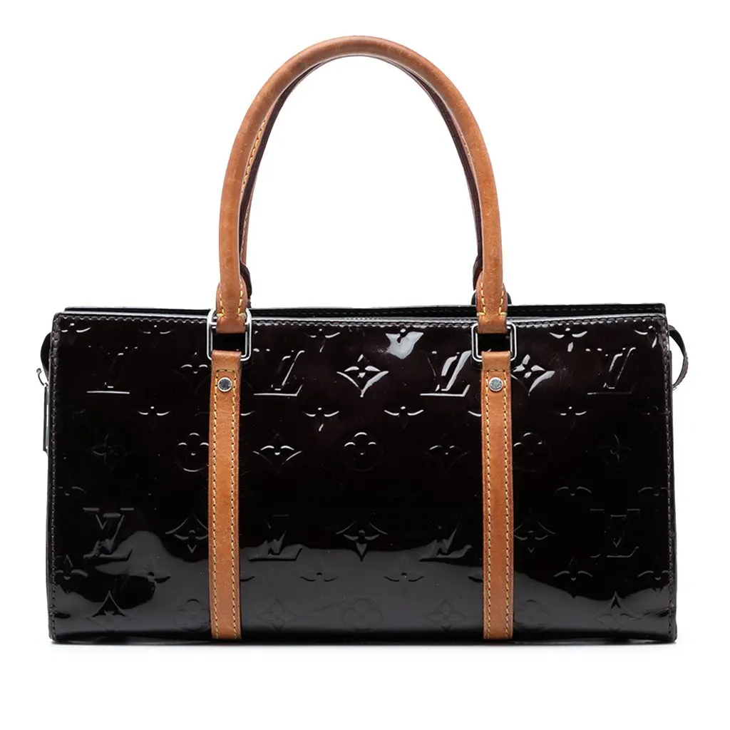 Louis Vuitton Monogram Vernis Neo Triangle Purple Leather Very good - Front View