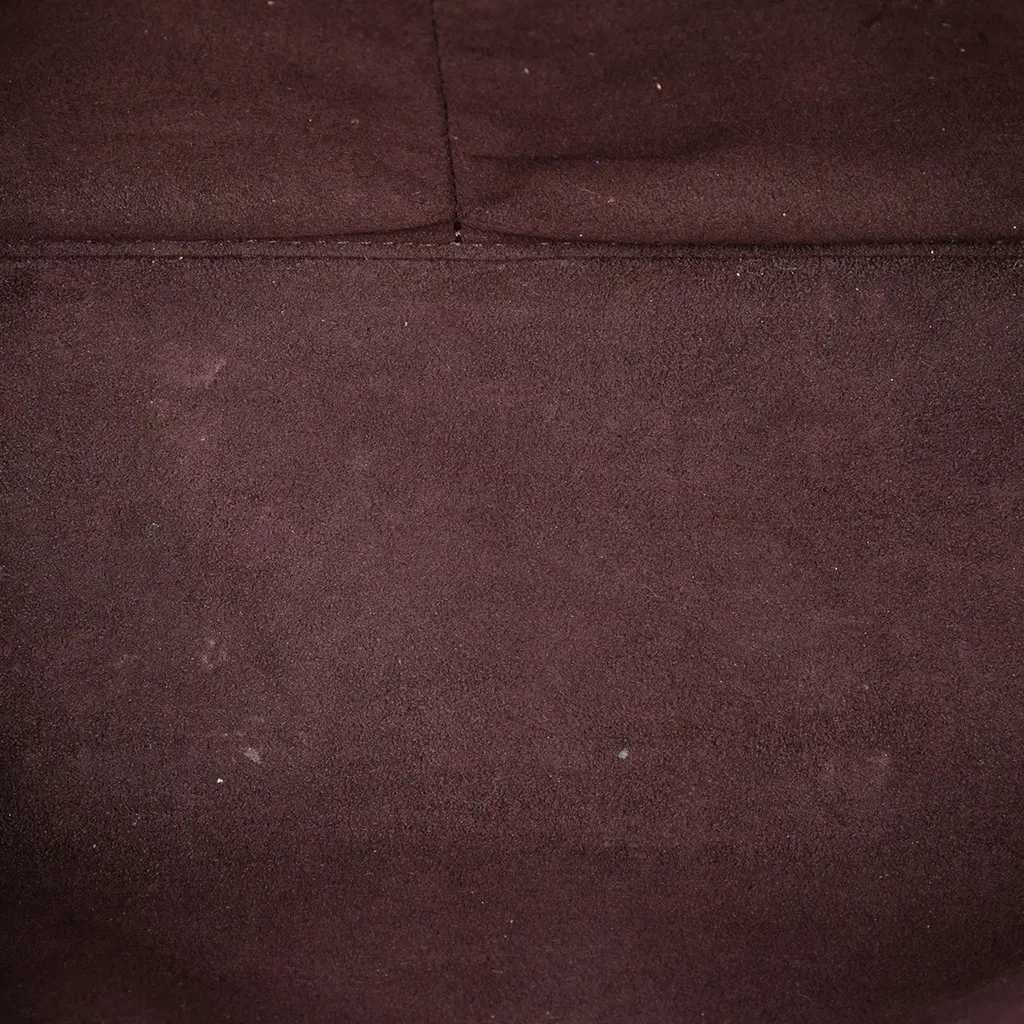 Louis Vuitton Monogram Vernis Neo Triangle Purple Leather Very good - Model View