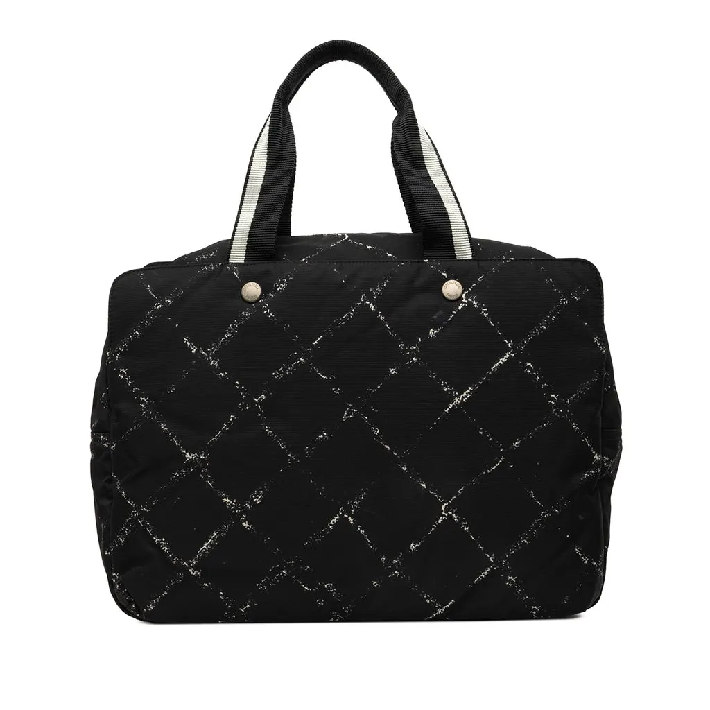 Chanel Old Travel Line Nylon Handbag