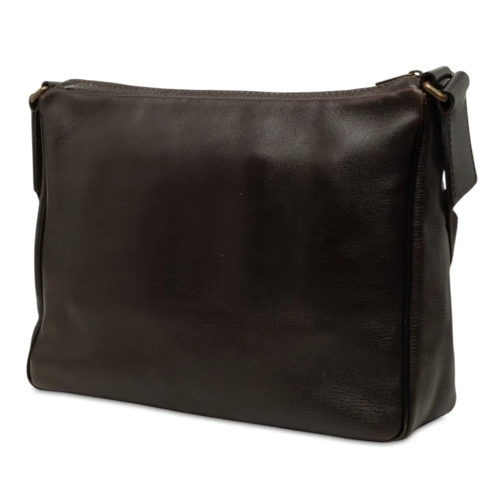 Louis Vuitton Utah Wichita Brown Leather Good - Back View