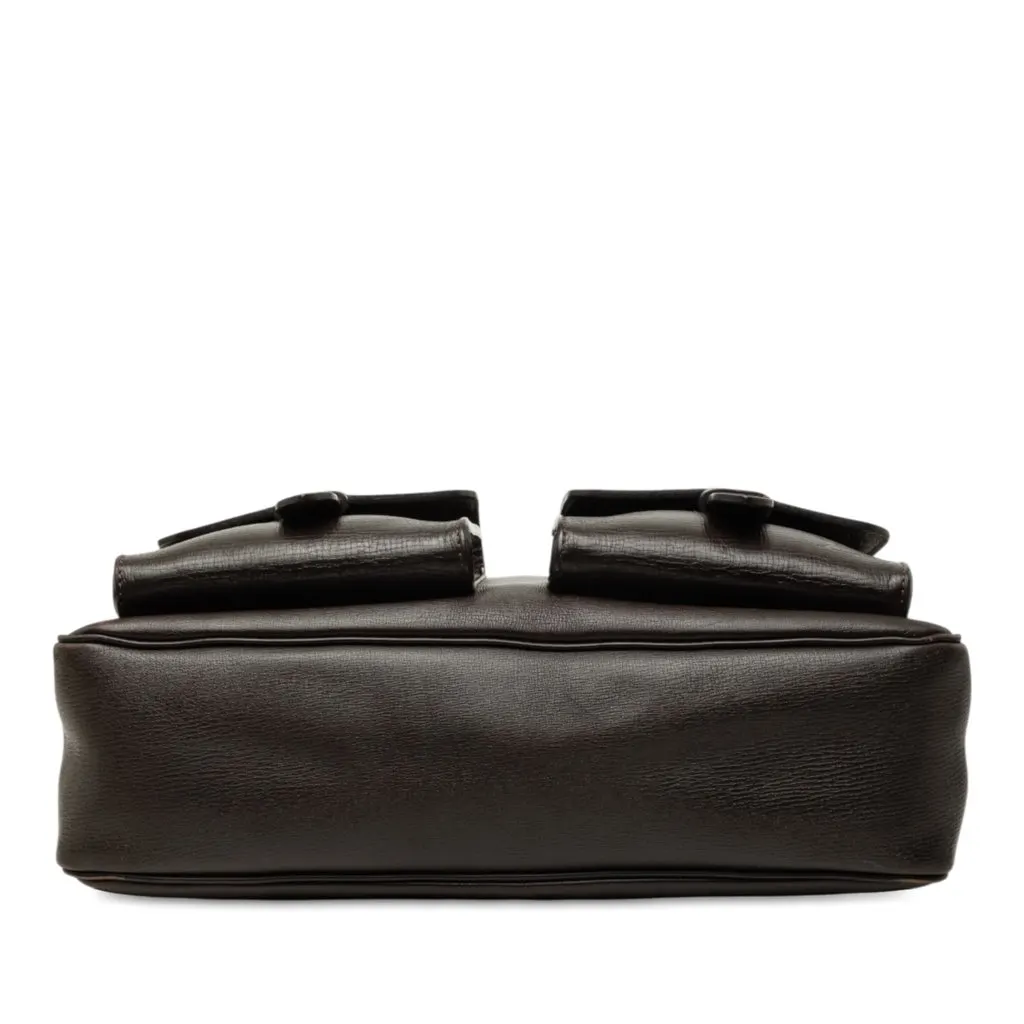 Louis Vuitton Utah Wichita Brown Leather Good - Inside View