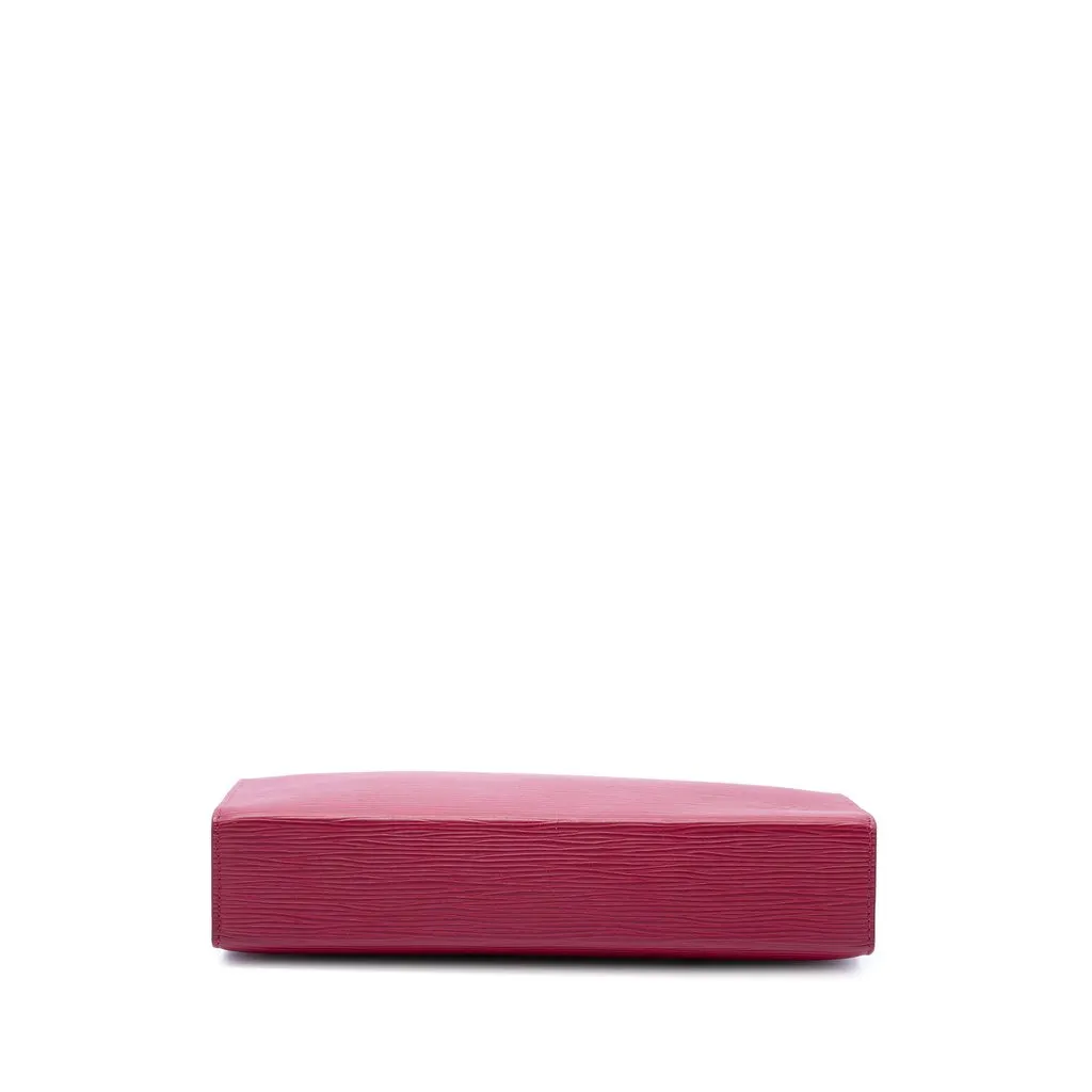 Louis Vuitton Epi Toiletry Pouch 26 Red Leather Good - Inside View