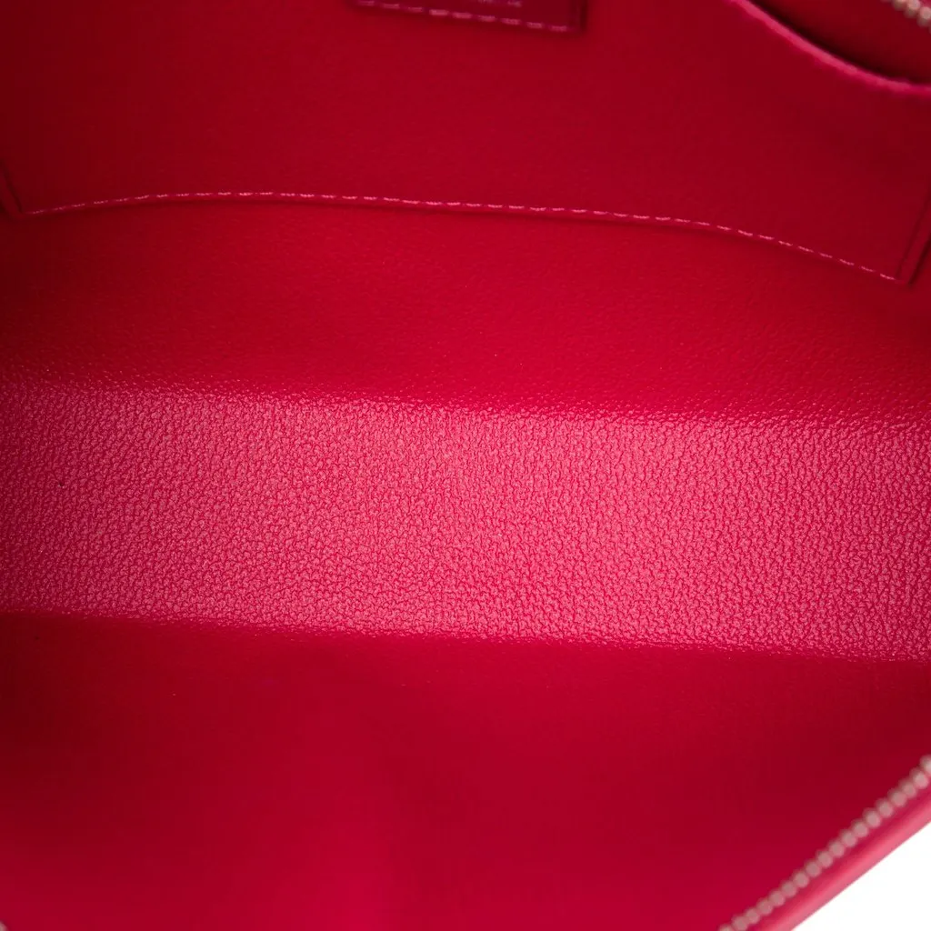 Louis Vuitton Epi Toiletry Pouch 26 Red Leather Good - Model View