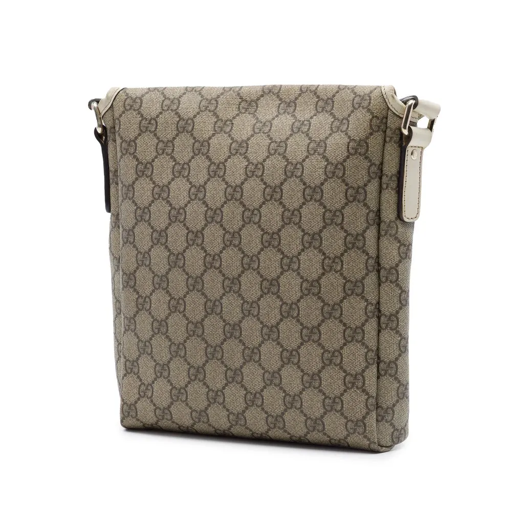 Gucci GG Supreme Crossbody Beige Very good - Back View
