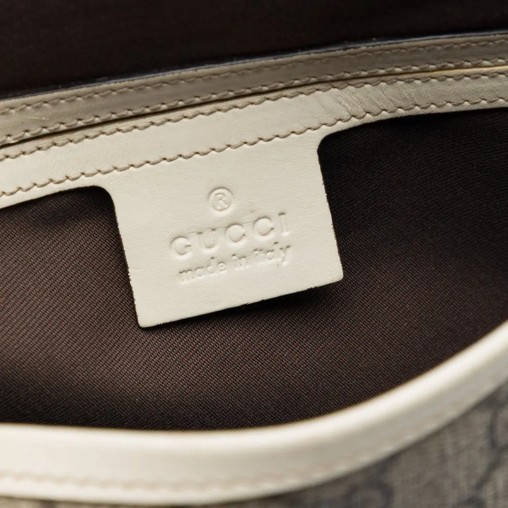 Gucci GG Supreme Crossbody Beige Very good - Box View