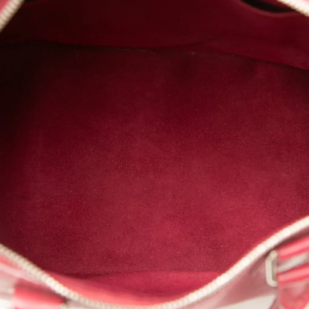 Louis Vuitton Epi Alma GM Pink Leather Good - Model View