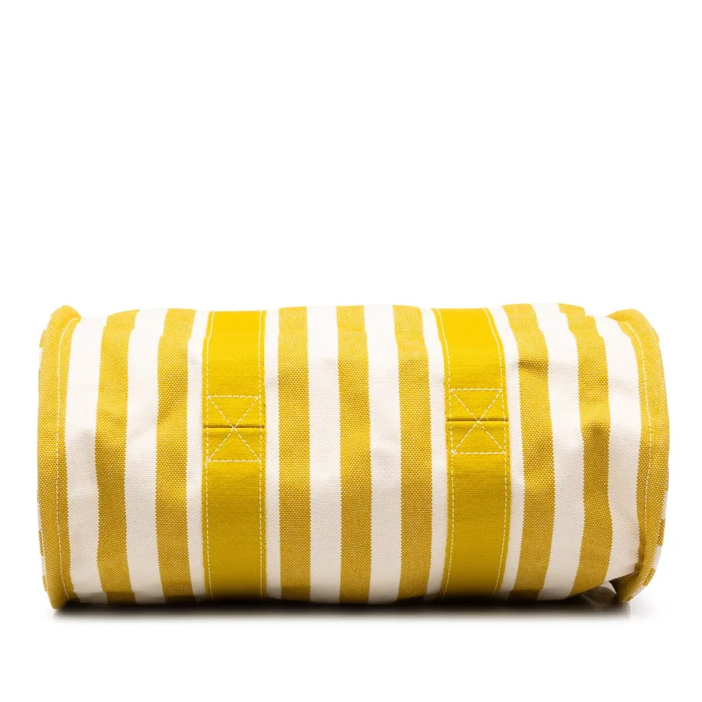 Hermès Toile Cannes MM Yellow Canvas Very good - Inside View