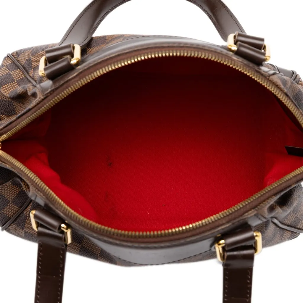 Louis Vuitton Damier Ebene Verona PM Brown Canvas Good - Model View