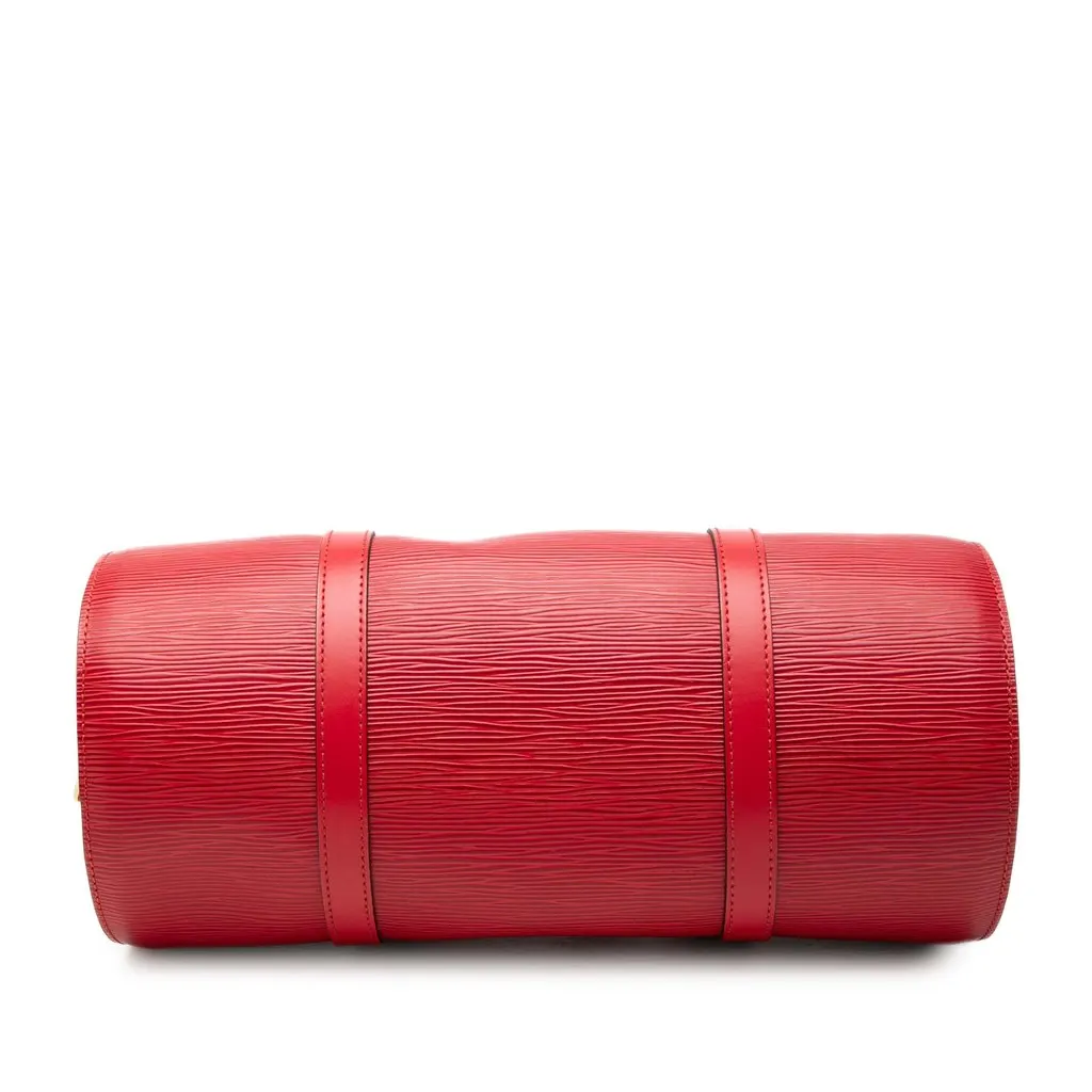 Louis Vuitton Epi Soufflot Red Leather Very good - Inside View