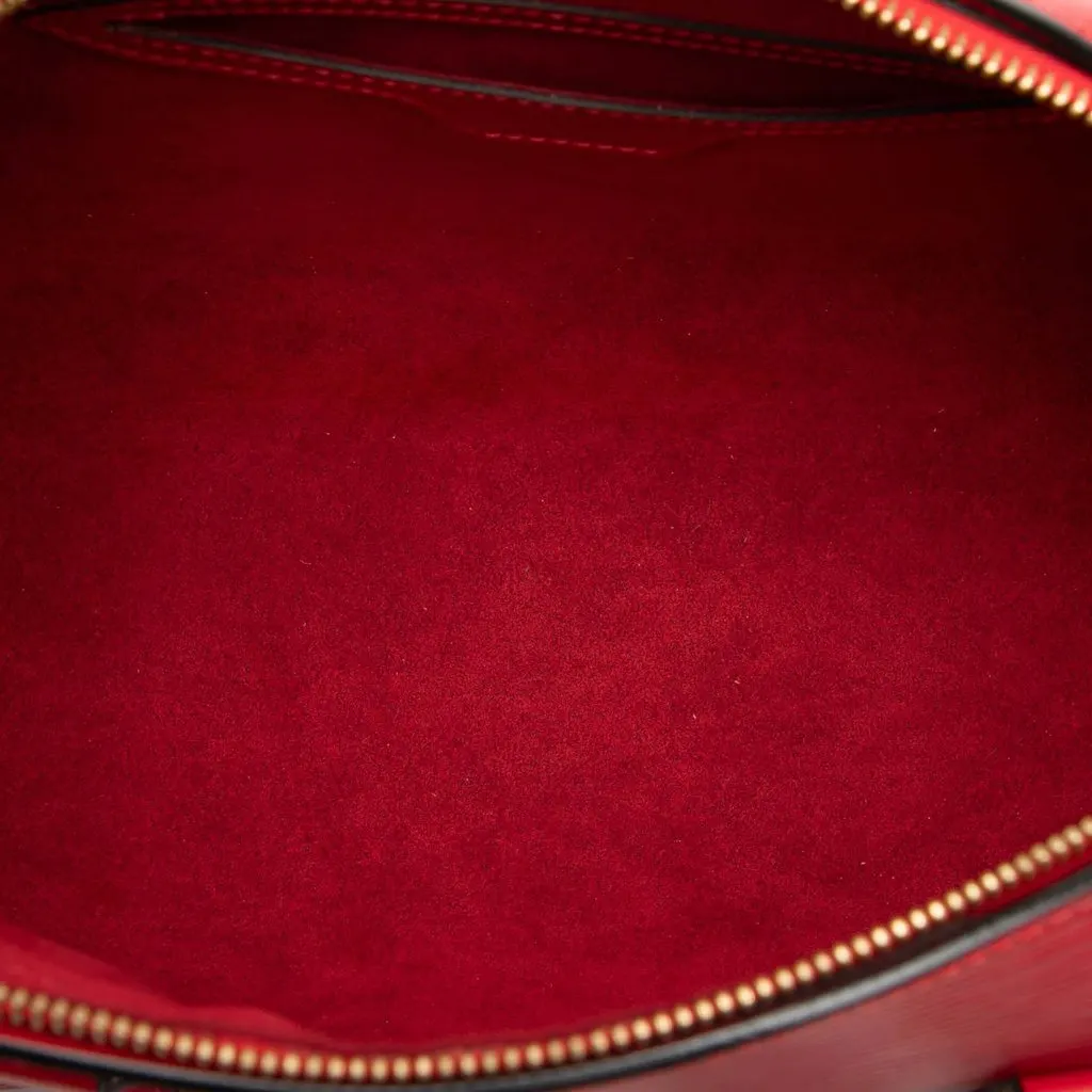 Louis Vuitton Epi Soufflot Red Leather Very good - Model View