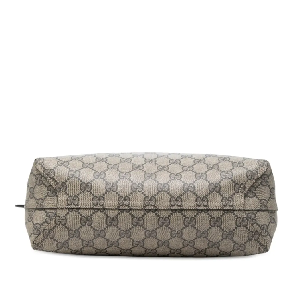 Gucci Small GG Supreme Reversible Tote Beige Canvas Very good - Inside View