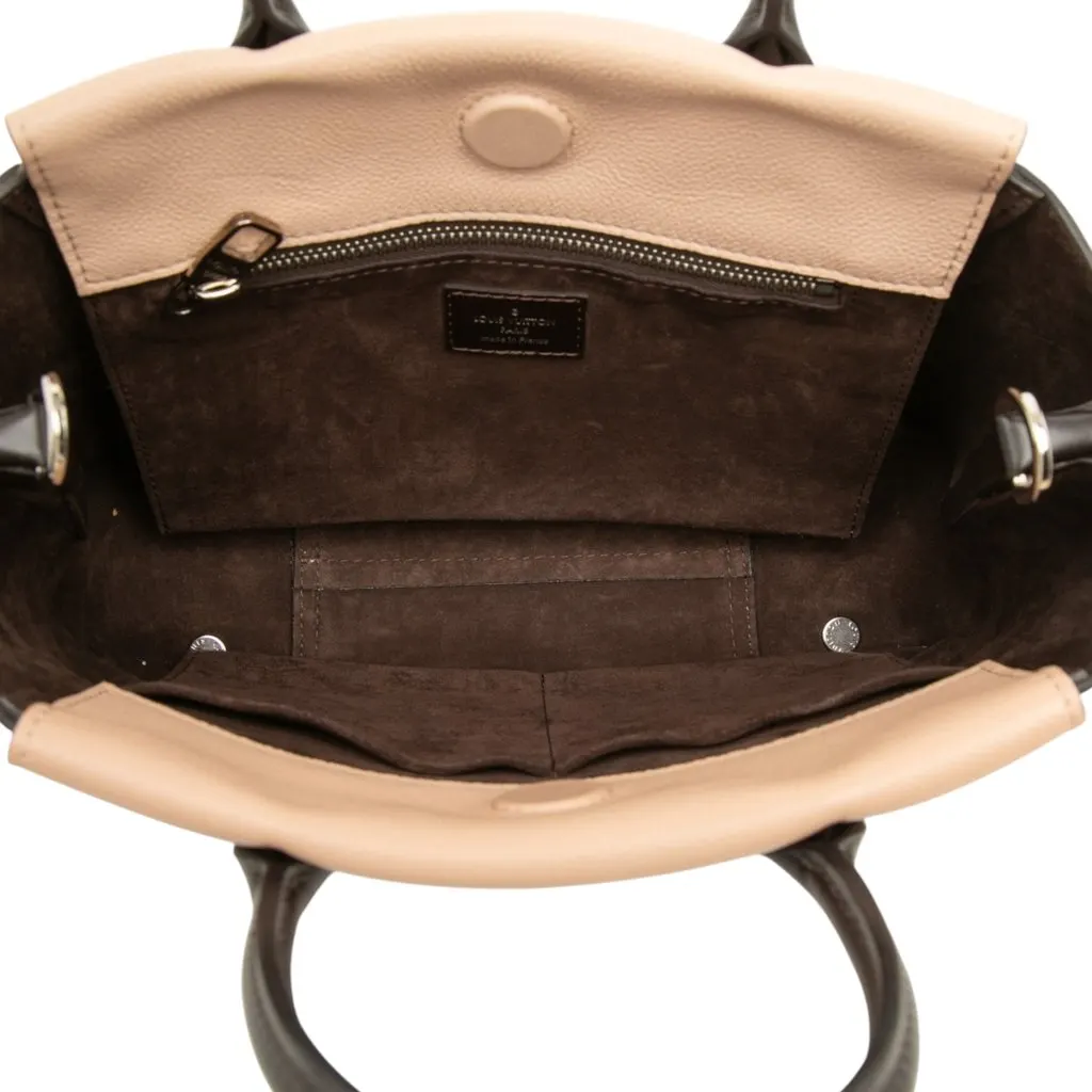 Louis Vuitton Veau Cachemire W Tote BB Brown Leather Very good - Model View