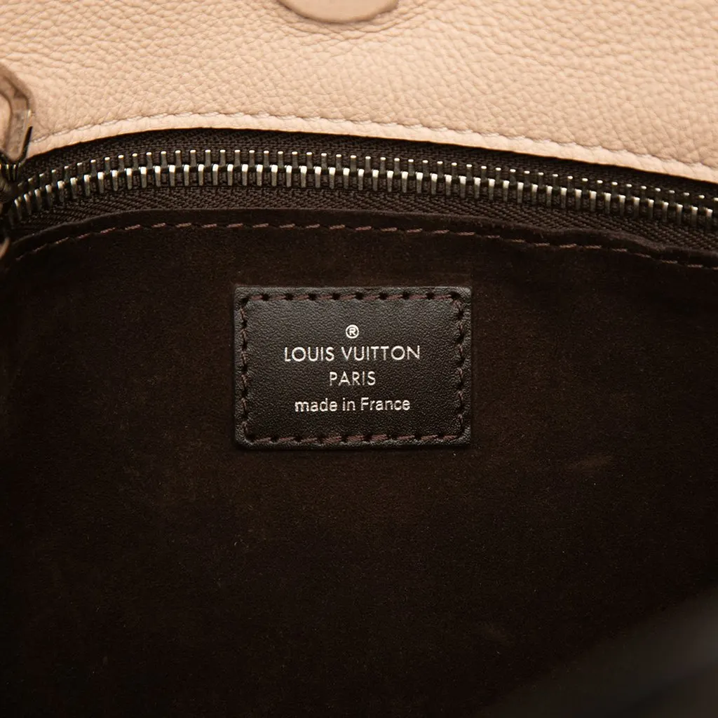 Louis Vuitton Veau Cachemire W Tote BB Brown Leather Very good - Box View