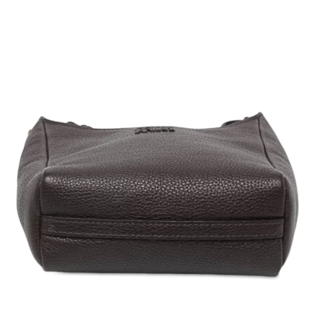 Miu Miu Textured Leather Crossbody Brown Leather Very good - Inside View