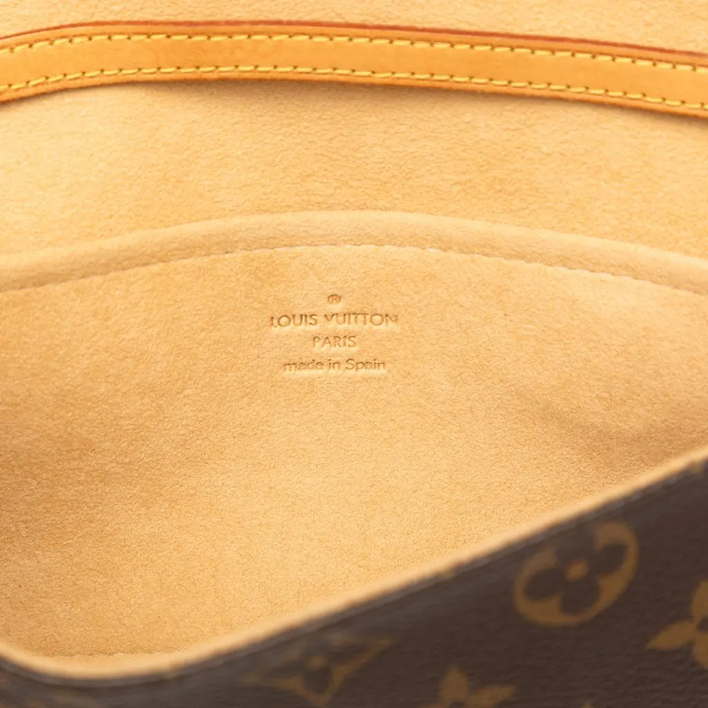 Louis Vuitton Monogram Pochette Twin GM Brown Very good - Box View